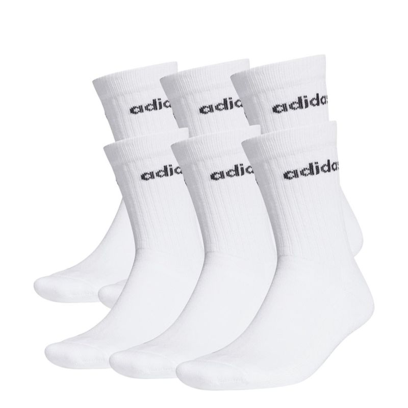 Product: ADIDAS - CALZE HC CREW 3PP BASIC WHITE-BLACK - GE1379 (5 of 8)