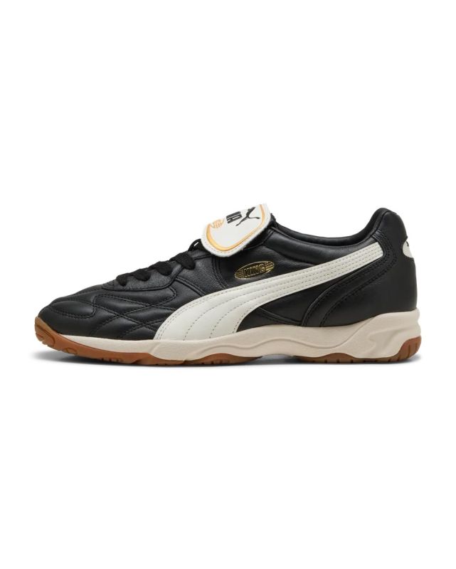 Product: PUMA - SNEAKERS UOMO BIANCHE E NERE KING INDOOR, 401683-01 (1 of 6)