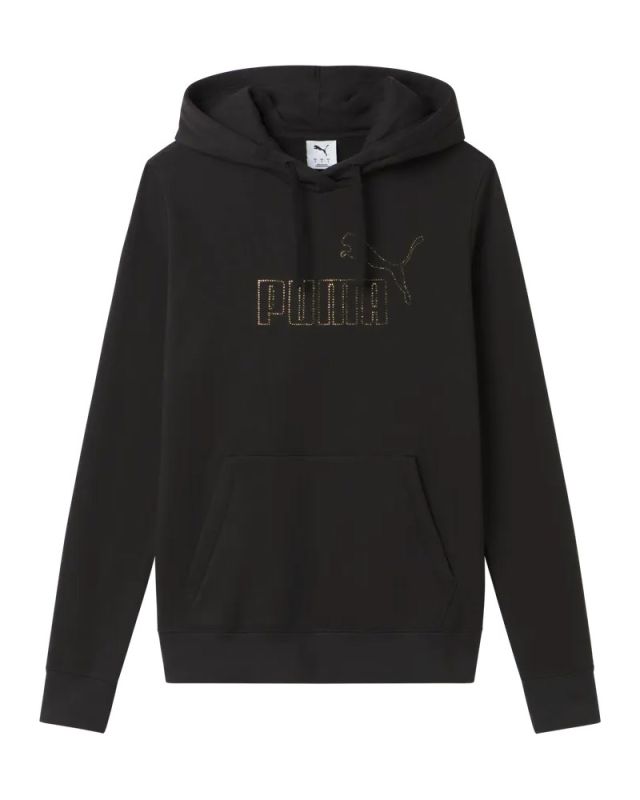 Product: SWEAT C/CAPP.ESS+RHINESTONE HD FL BLACK (1 of 2)