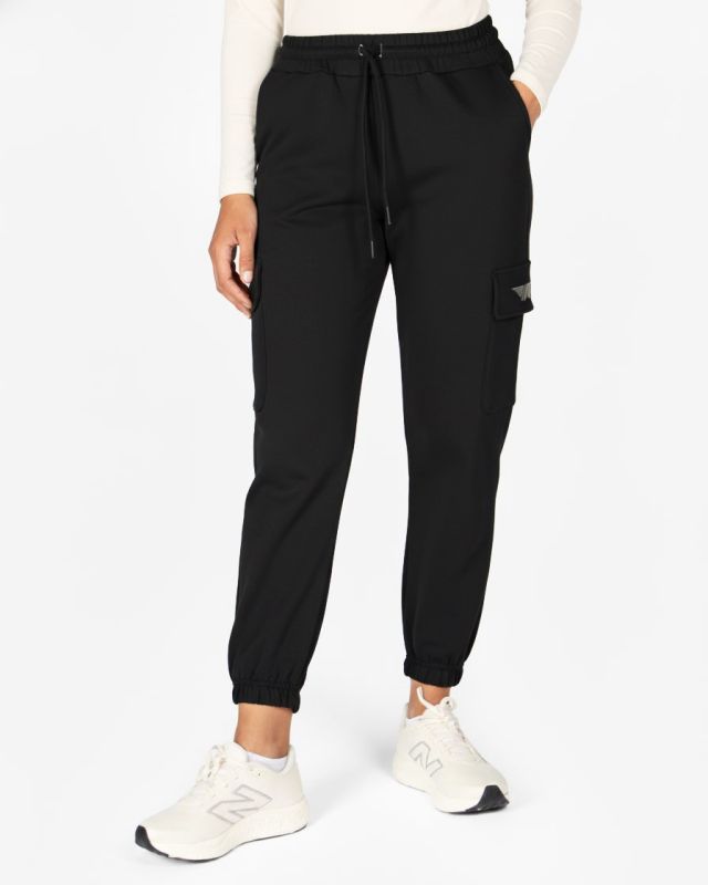 Product: GOLA -PANTALONE NERO DA DONNA CON TASCONI E POLSINO (2 of 14)