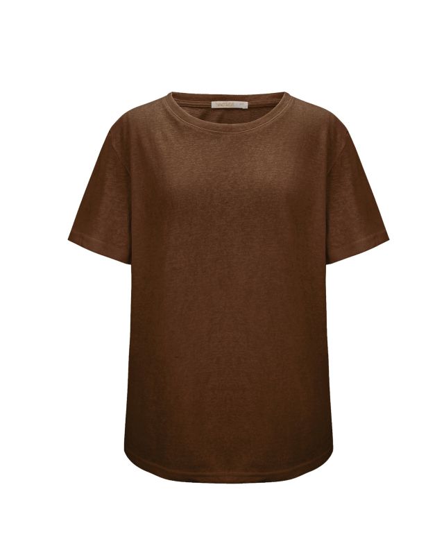 Product: BACHATA - Tshirt manica corta marrone (3 of 4)