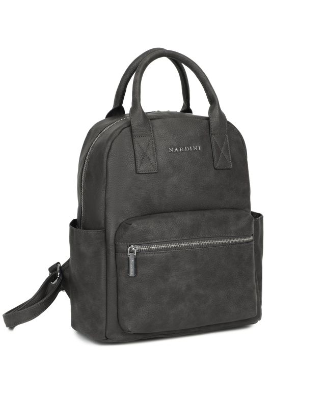 Product: NARDINI - Zaino grigio multitasche con due manici (5 of 8)