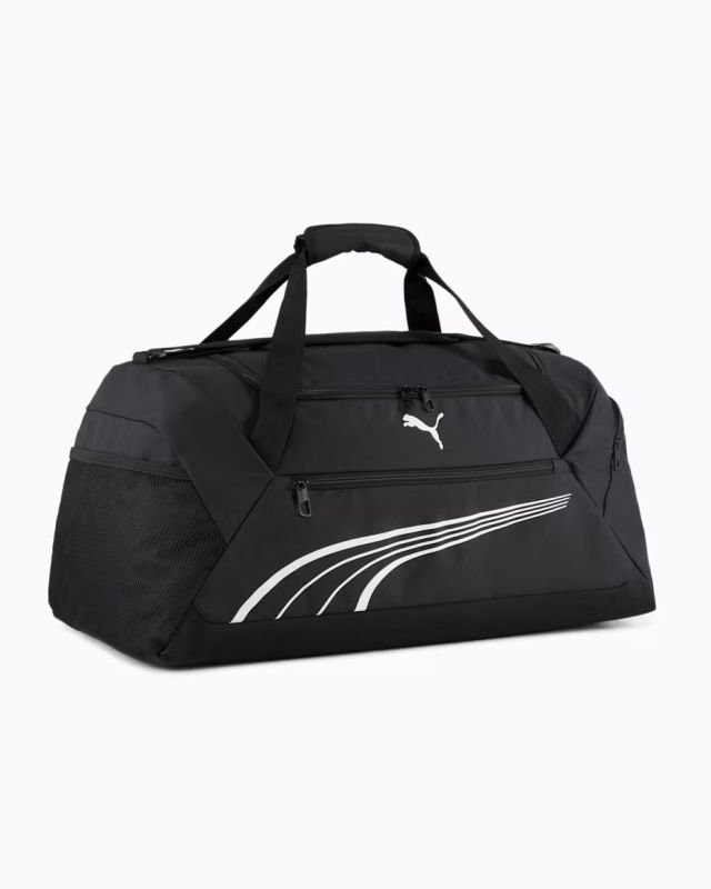 Product: PUMA - BORSONE FUNDAMENTALS SPORTS BAG M NERO - 091189-01 (1 of 4)