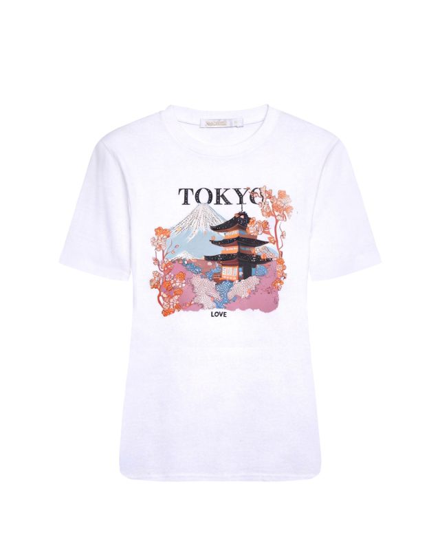 Product: BACHATA - Tshirt manica corta con stampa e scritta (1 of 2)
