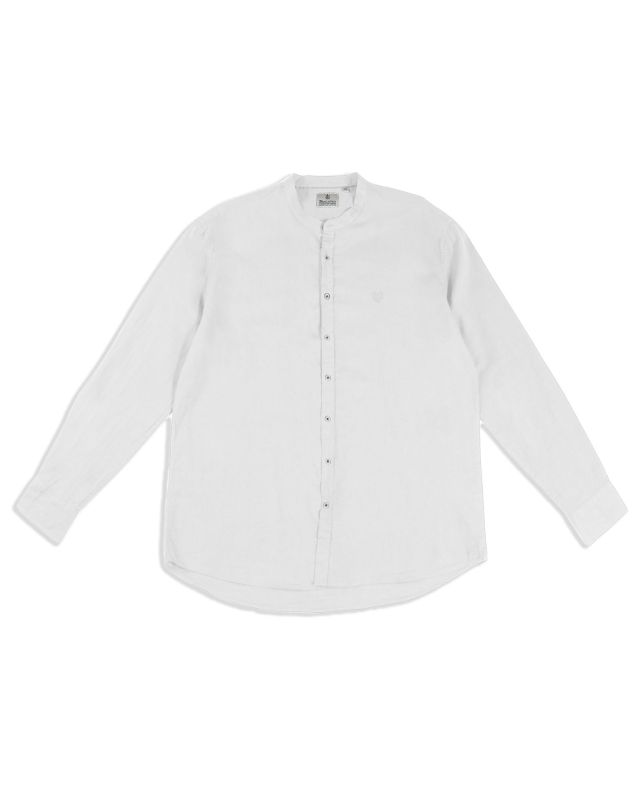 Product: BLUE LEMON - OVER CAMICIA MANICA LUNGA LINO COLLO COREANO (3 of 8)