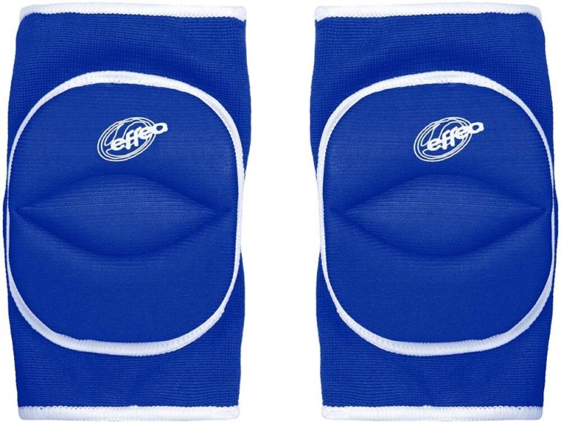 Product: EFFEA - Ginocchiera da pallavolo blu con snodo e foro posteriore