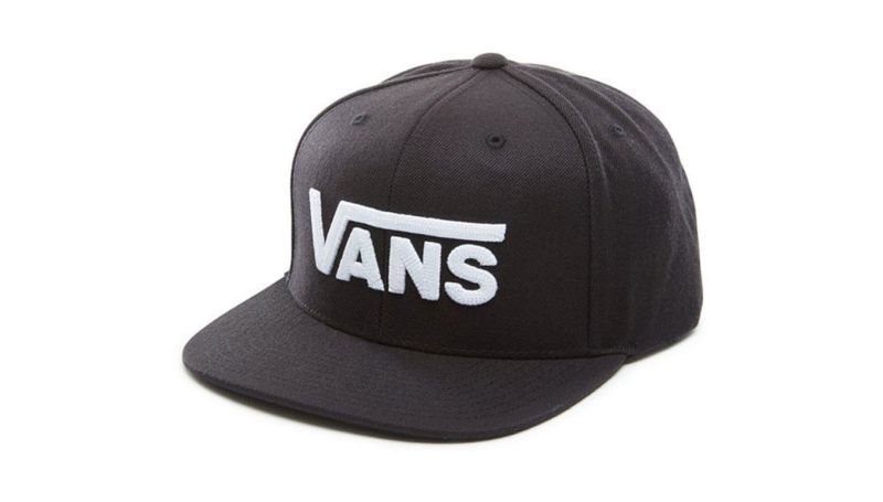 Product: VANS - CAPPELLO DROP V II SNAPBACK BLACK-WHITE - VN0A36ORY281