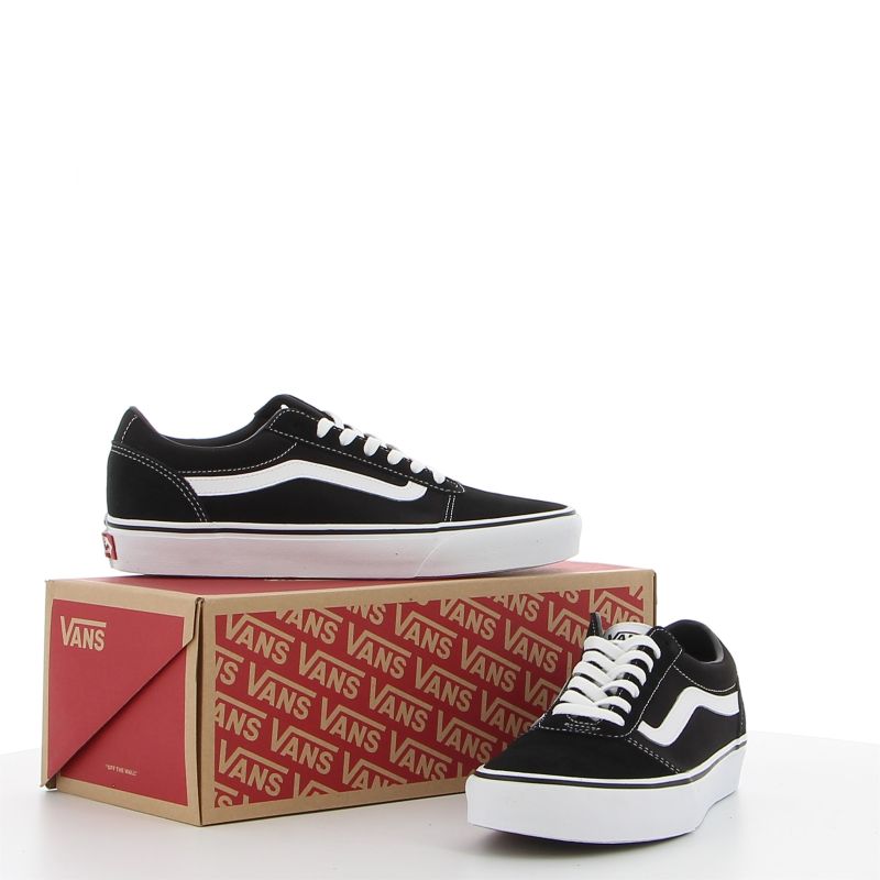 Product: VANS - SCARPA WARD(SUEDE/CANVAS)BLACK-WHITE - VN0A36EMC4R1 (1 of 4)
