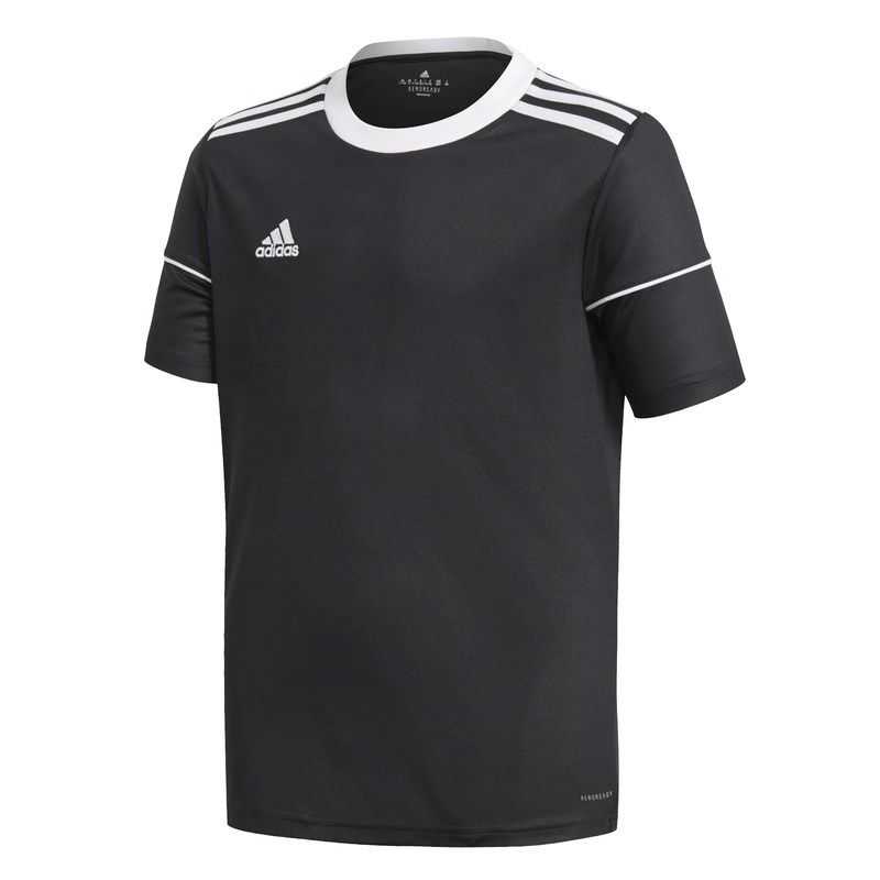 Product: ADIDAS - T-SHIRT MM SQUAD 17 JR DARK BLACK-WHITE - BJ9195 (1 of 4)