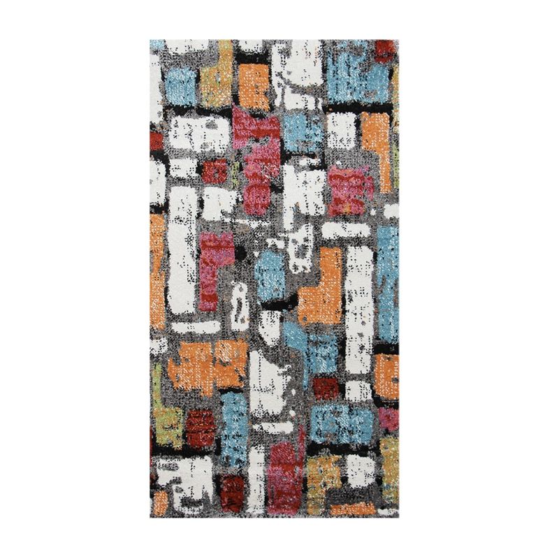 Product: BOYTEKS –  Tappeto Milano multicolor con disegno astratto 110X170 cm