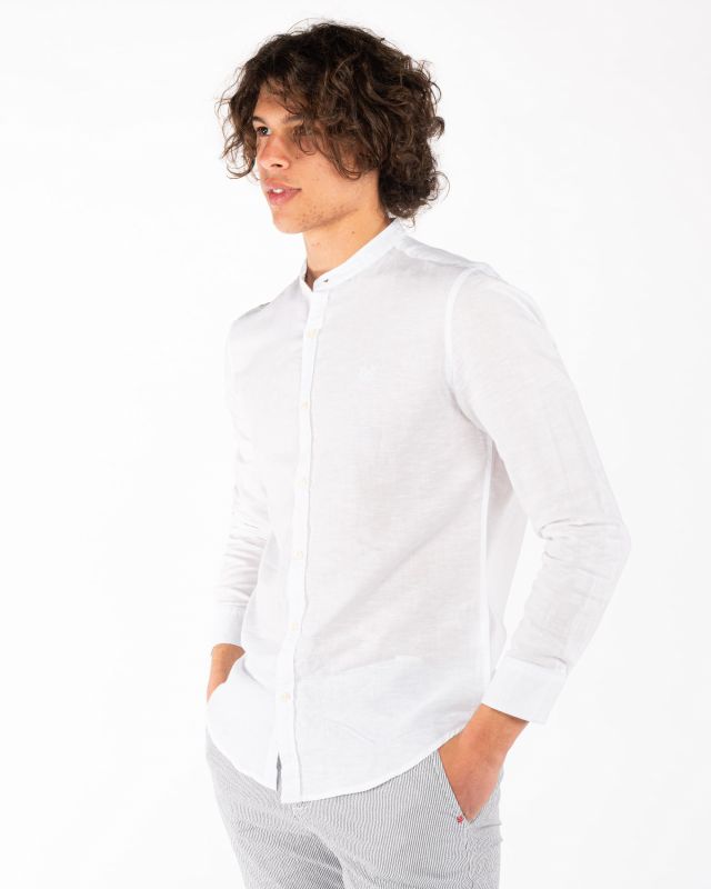 Product: BLUE LEMON - CAMICIA MANICA LUNGA LINO COREANO (1 of 4)
