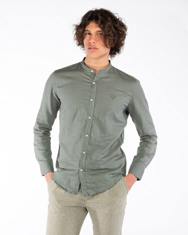 Product: BLUE LEMON - CAMICIA MANICA LUNGA LINO COREANO (1 of 3)