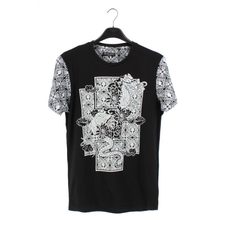 Product: BRAVE SOUL - TSHIRT MANICA CORTA GIROCOLLO (1 of 4)
