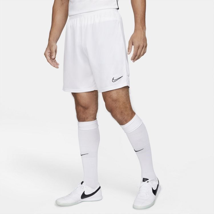 Product: NIKE - Pantaloni corti da uomo bianchi in tessuto traspirante con logo nero (1 of 3)