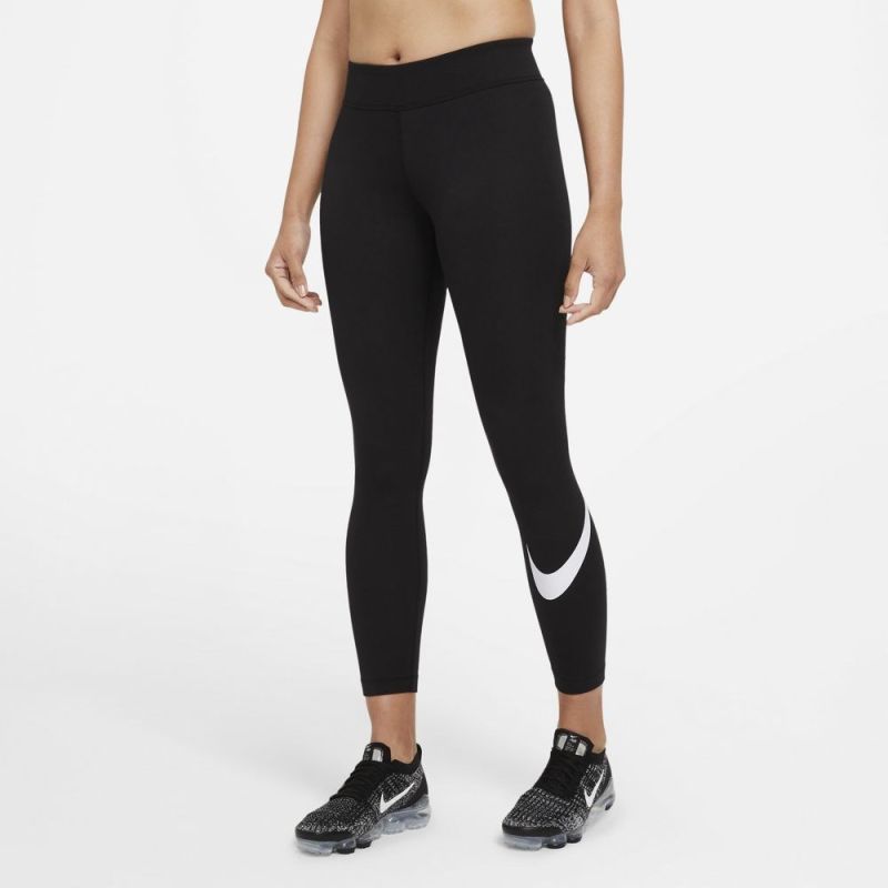 Product: NIKE - LEGGINGS NSW ESSNTL GX MR LGGNG SWSH BLK (1 of 3)