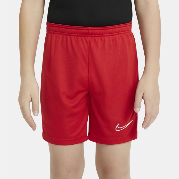 Product: NIKE - Pantaloni corti da bambino rossi in tessuto traspirante con logo bianco (1 of 3)