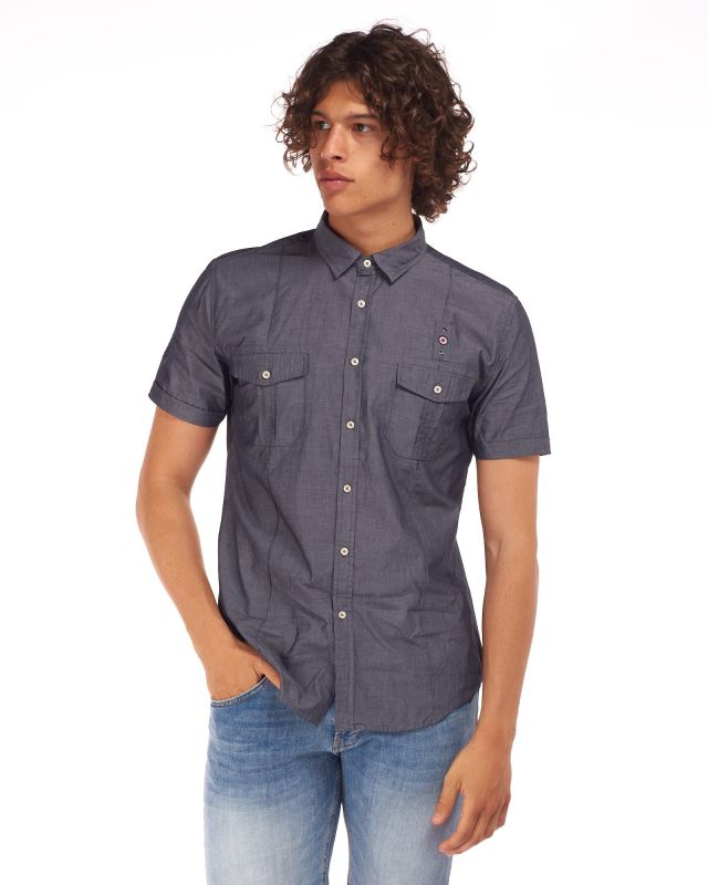 Product: CAMICIA MANICA CORTA CHAMBRAY (1 of 7)