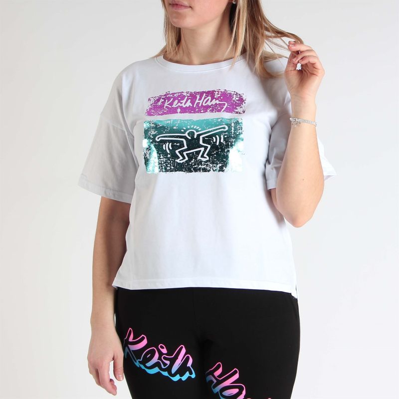 Product: KEITH HARING - DONNA MAXI TSHIRT MEZZA MANICA (1 of 2)