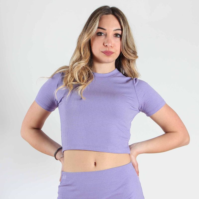 Product: BACHATA - CROP TOP COSTINA MANICA CORTA (1 of 3)