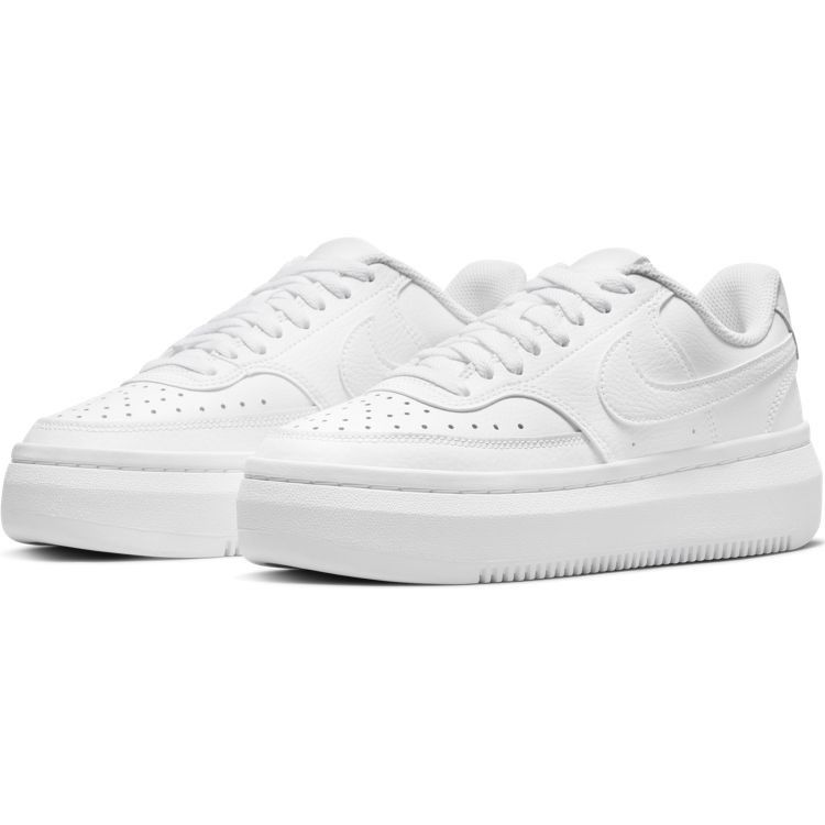 Product: NIKE - Sneakers da donna bianca in VERA PELLE con suola spessa - COURT VISION ALTA LTR (1 of 7)
