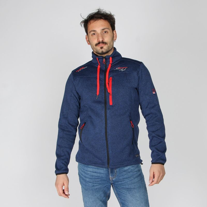Product: PILE FZ C/TASCA UOMO NAVY (1 of 3)