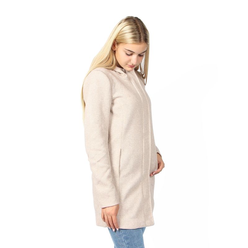 Product: NEON & NYLON by Only - CAPPOTTO DONNA CON CAPPUCCIO BEIGE (1 of 2)