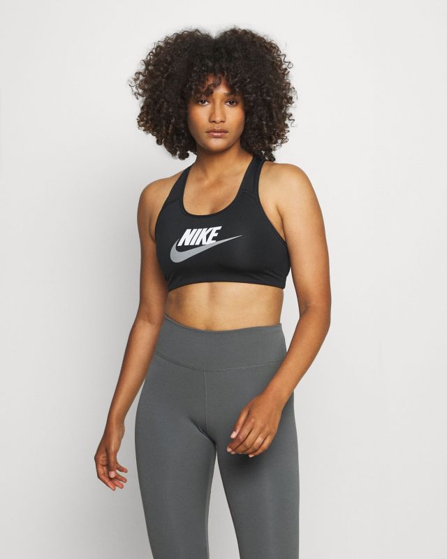 Product: NIKE - Top sportivo nero in tessuto traspirante (1 of 5)