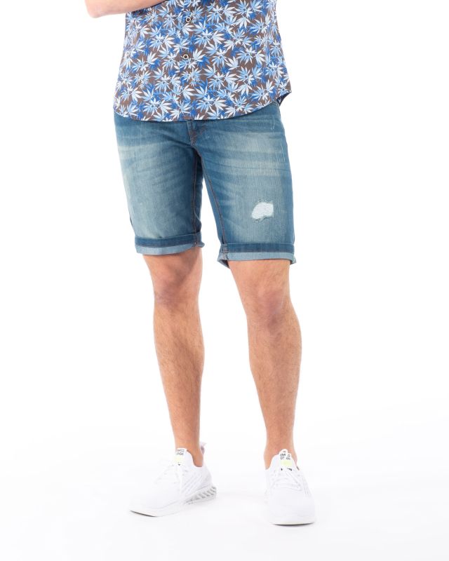 Product: BERMUDA JEANS 5 TASCHE ROTTURE (1 of 11)