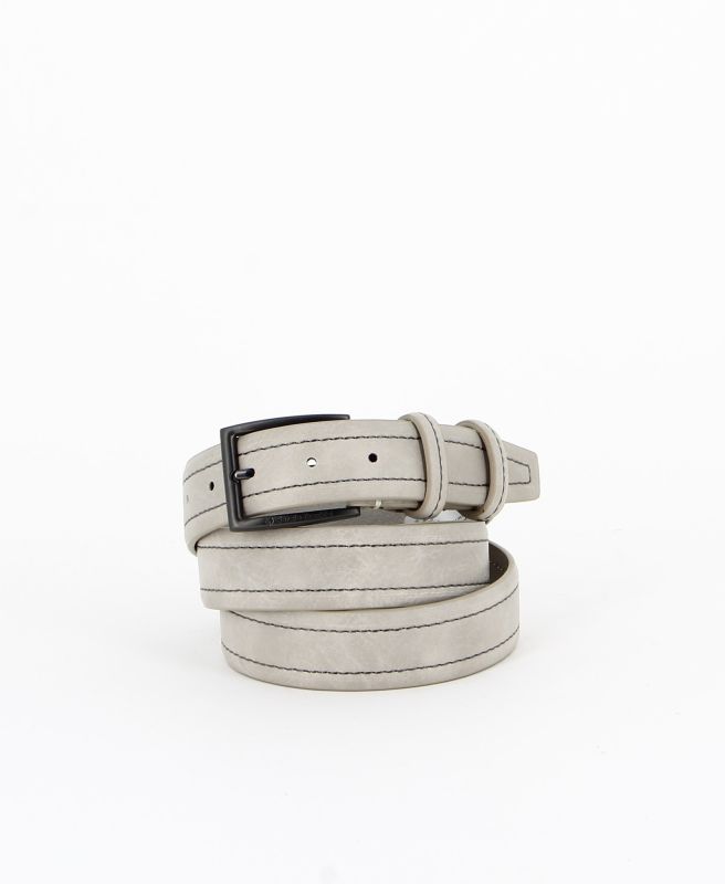 Product: SERGIO TACCHINI - Cinta argento con fodera in VERA PELLE e fibbia senza nichel