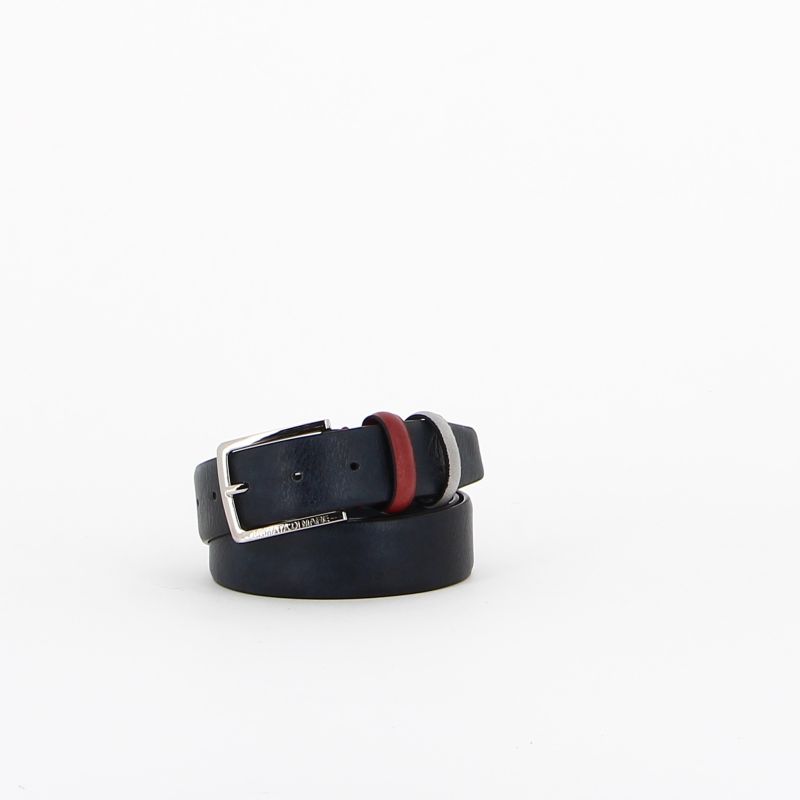 Product: ARMATA DI MARE - Cinta uomo blu in VERA PELLE