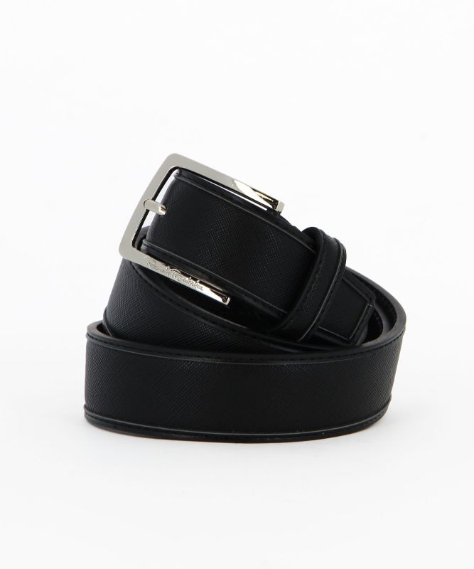 Product: RENATO BALESTRA - Cinta nera con fodera in VERA PELLE