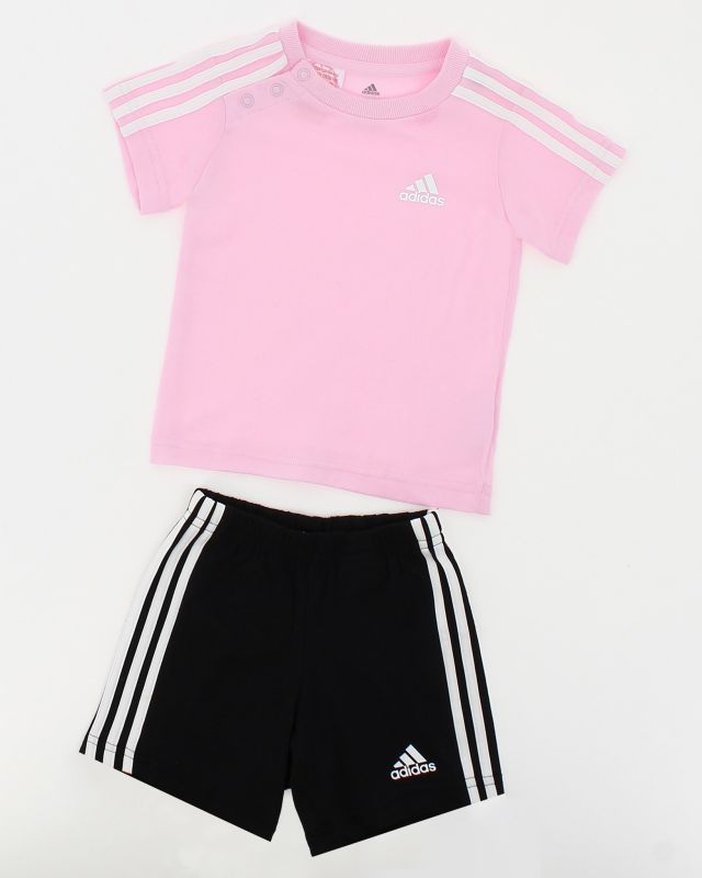 Product: ADIDAS - SET SHORT+T-SH.MM 3S SPORT PINK-BLACK - HF1906 (1 of 2)