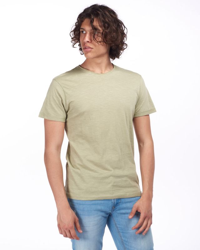 Product: UOMO T-SHIRT MANICA CORTA TAGLIO VIVO (1 of 3)