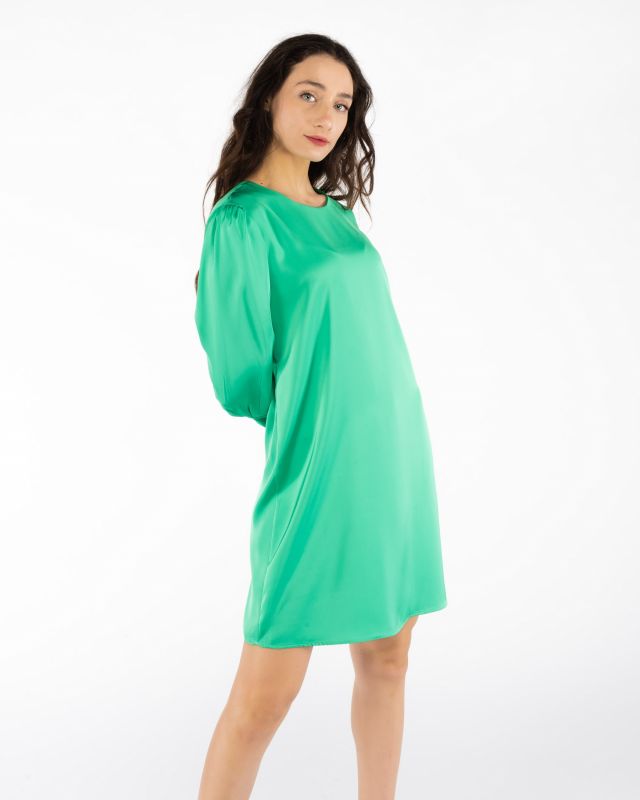 Product: PAQUITA - VESTITINO MANICA 3/4 RASO GIROCOLLO (1 of 5)