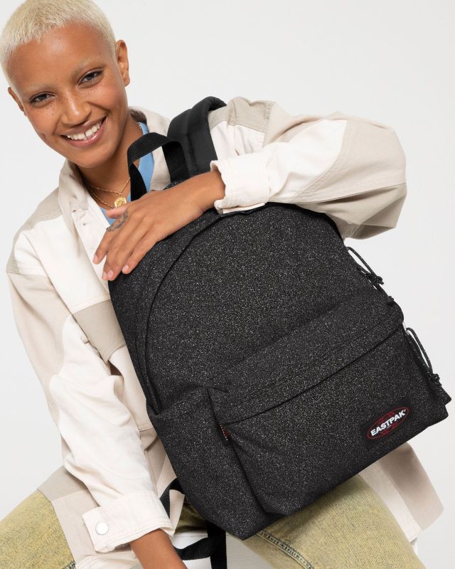 Product: EASTPAK - Zaino PADDED PAK'R nero glitterato con tasca frontale (1 of 11)