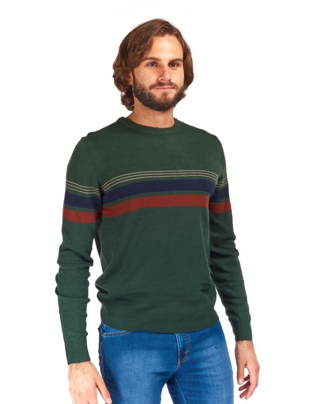 Product: BREZZA DI MARE - MAGLIA MANICA LUNGA FINEZZA 12 RIGA CENTRALE (1 of 3)