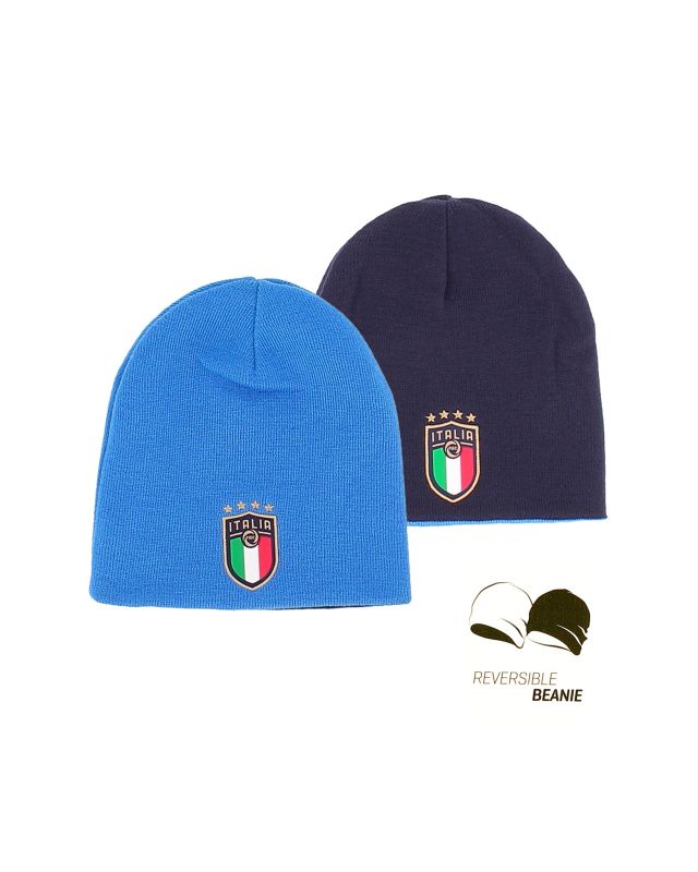 Product: BERRETTO ITALIA FIGC REVERSIBLE NAVY-ROY (1 of 3)