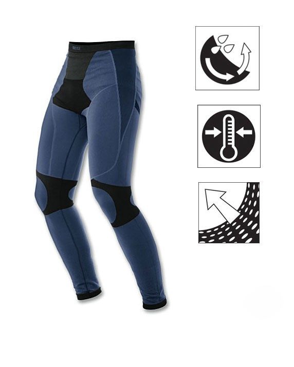 Product: BRUGI - Pantaloni da bambino blu e neri termici traspiranti senza cuciture (2 of 2)
