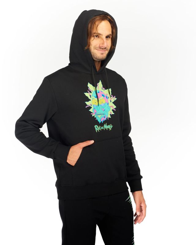 Product: RICK AND MORTY - UOMO FELPA CON CAPPUCCIO (1 of 9)