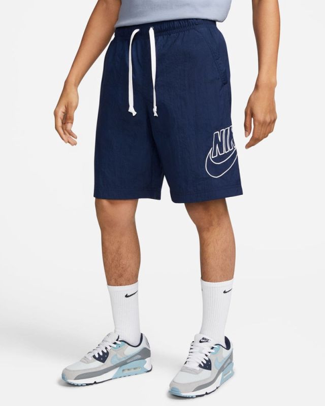 Product: NIKE - Pantaloni corti da uomo blu e bianchi (1 of 4)