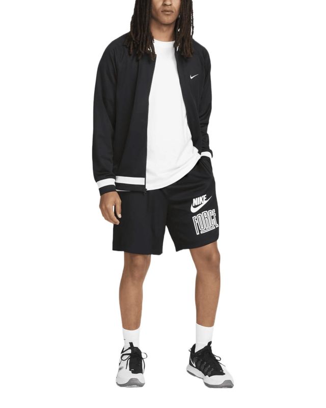 Product: NIKE - Pantaloni corti loose fit da uomo neri in tessuto traspirante con logo bianco (1 of 5)