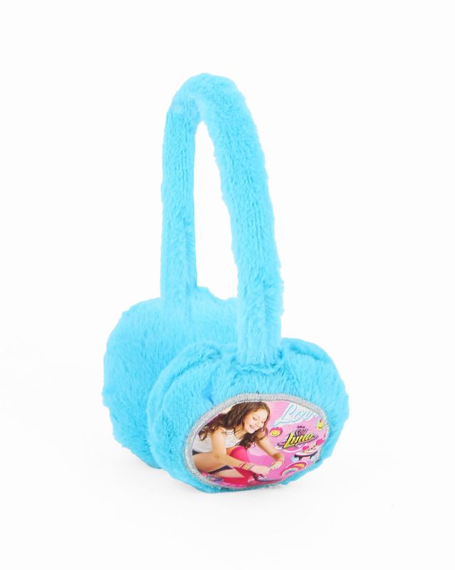 Product: SOY LUNA - Paraorecchie bimba celeste in peluche (1 of 2)