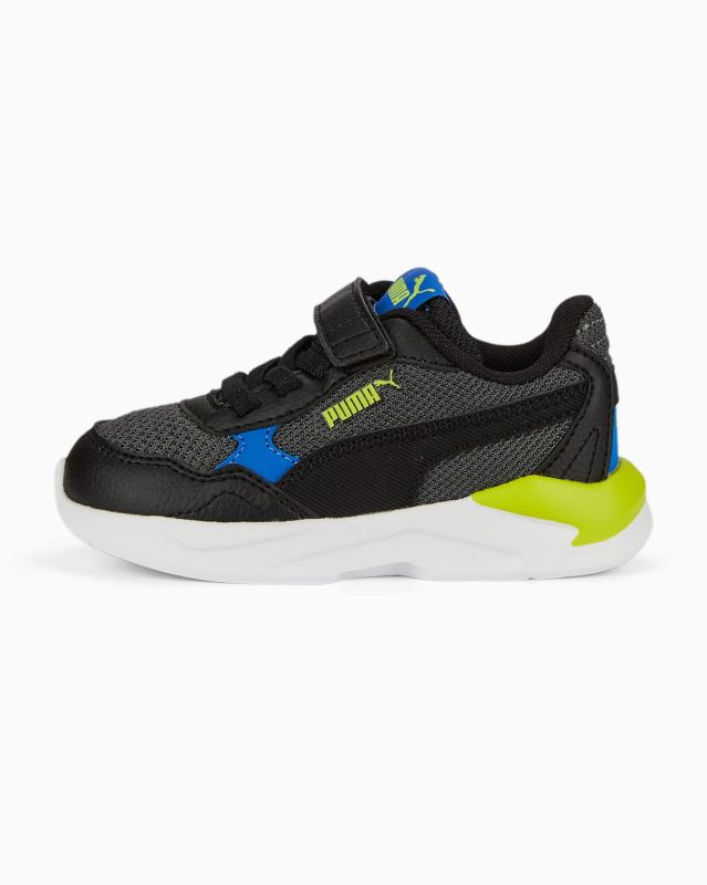 Product: PUMA - Sneakers da bambino nera e verde lime con dettagli blu, numerata 20/27 - X RAY SPEED LITE AC INF (1 of 6)