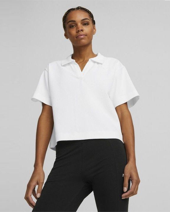 Product: PUMA - Polo da donna bianca (1 of 5)