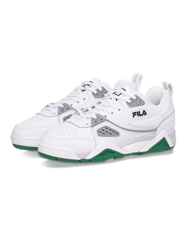 Product: FILA - Sneaker da uomo bianca e grigia con dettagli verdi - CASIM (1 of 5)