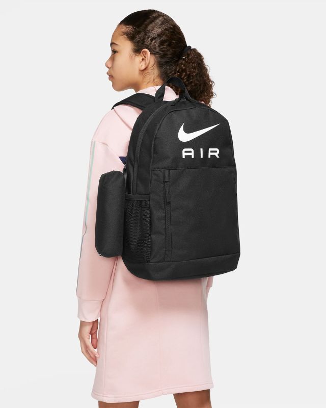 Product: NIKE - Zaino nero e bianco con astuccio e tasca laterali (1 of 9)