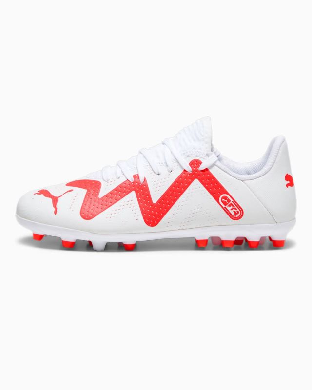 Product: PUMA - Scarpa da calcio uomo bianca e rossa - FUTURE PLAY MG (1 of 4)