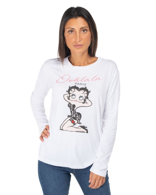 Product: BETTY BOOP - DONNA MAGLIA MANICA LUNGA (1 of 4)