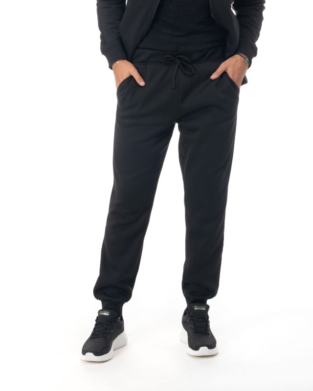 Product: GIANMARCO VENTURI - Pantalone felpa nero da uomo (1 of 3)