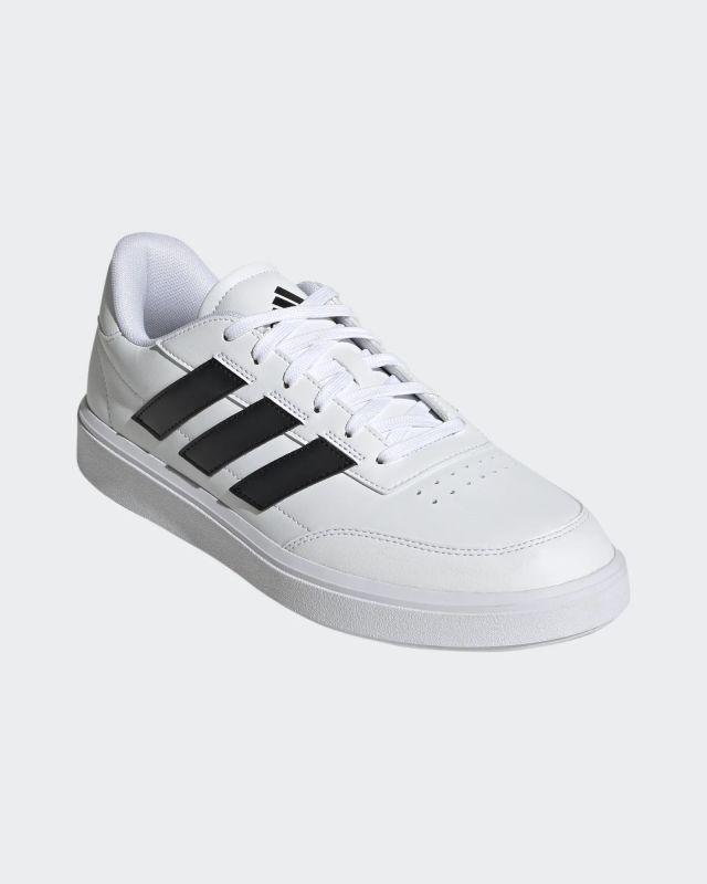 Product: ADIDAS - SCARPA COURTBLOCK BIANCA CON BANDE NERE DA UOMO - IF4033 (1 of 5)